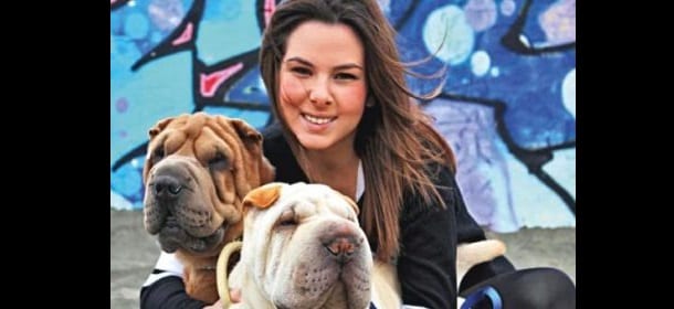 Micol Olivieri presenta i suoi due shar pei: "Sono sensibili ed affettuosi..."