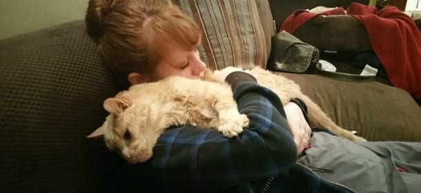 Adotta un gatto di 21 anni e rende i suoi giorni speciali [FOTO]