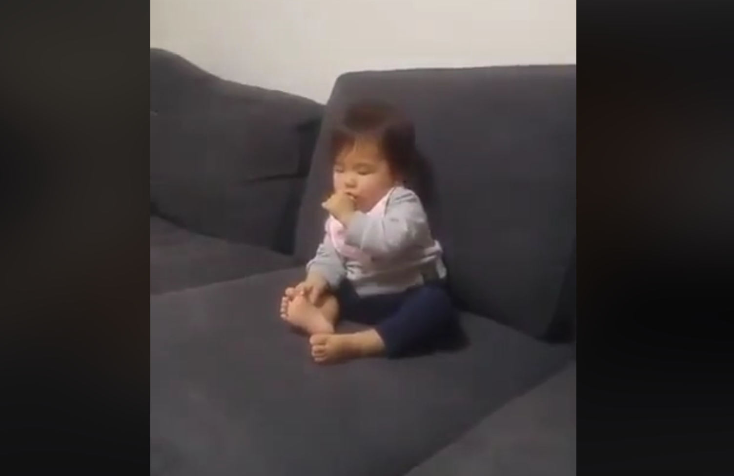 La bimba "casca" dal sonno: la reazione del cane è incredibile [VIDEO]