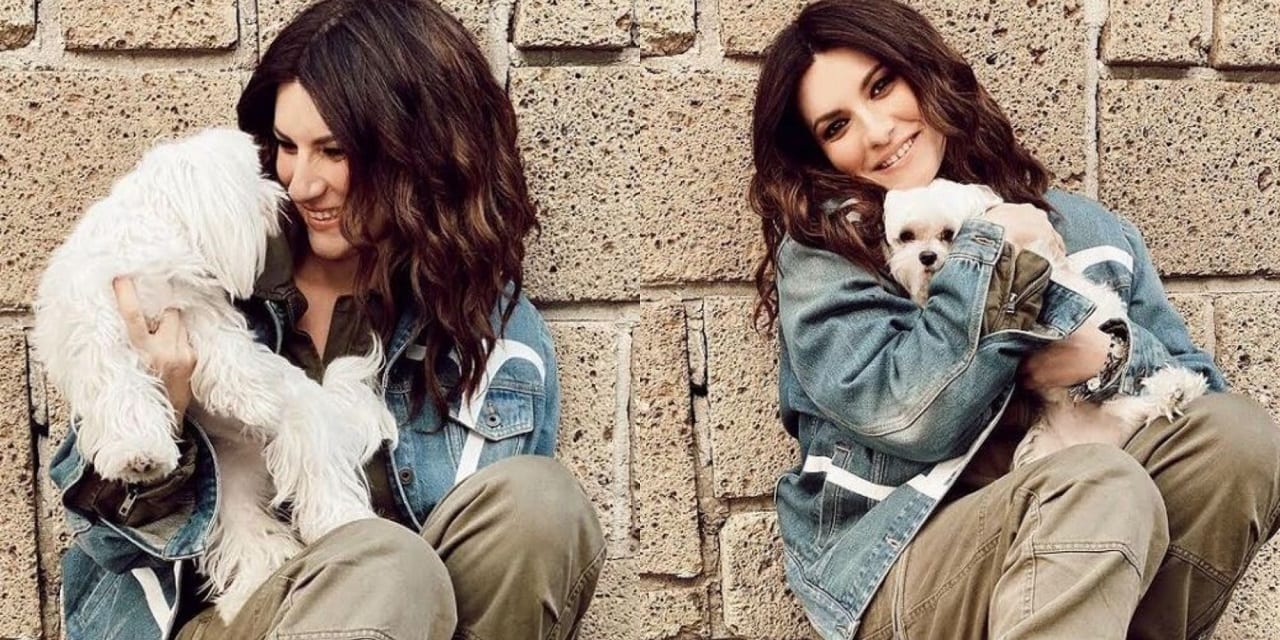 Laura Pausini cane