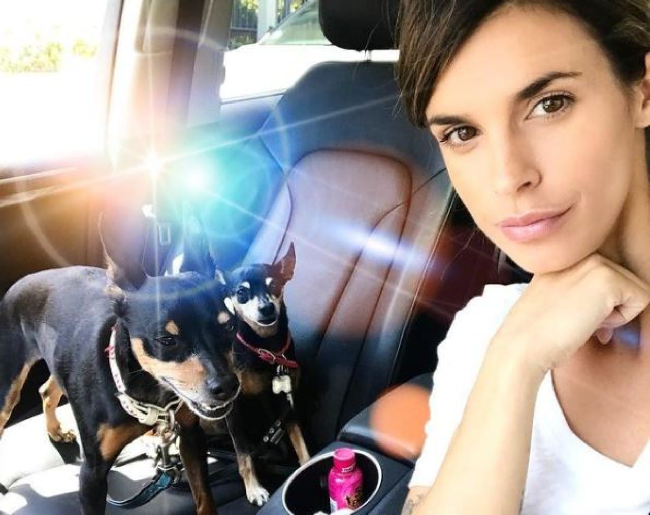 Elisabetta Canalis cane allergia