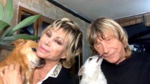 Carmen Russo Enzo Paolo Turchi cani