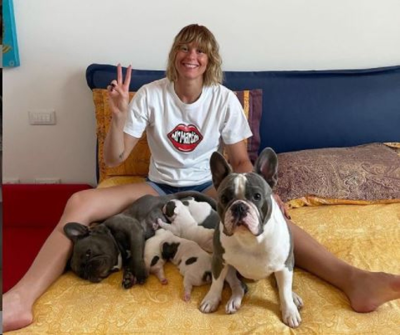 Federica Pellegrini cani
