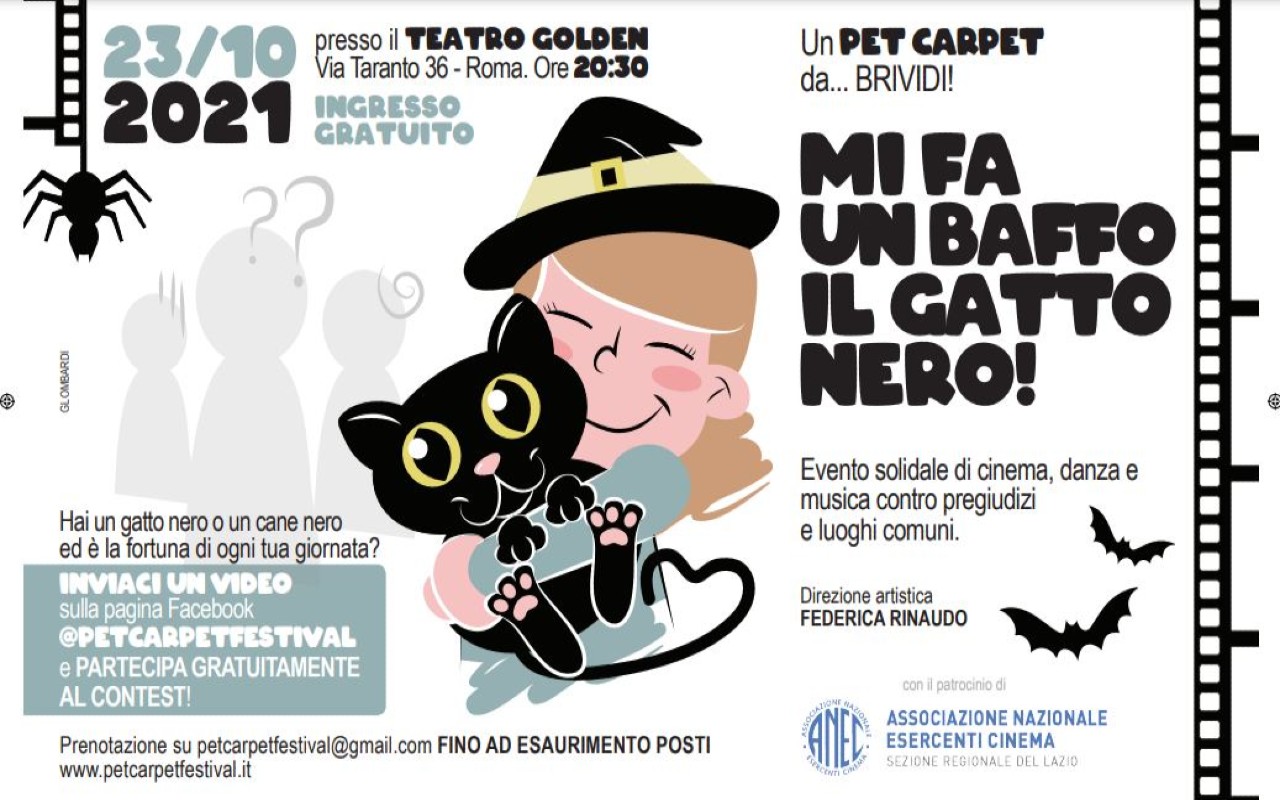 Pet Carpet Mi fa un baffo il gatto nero