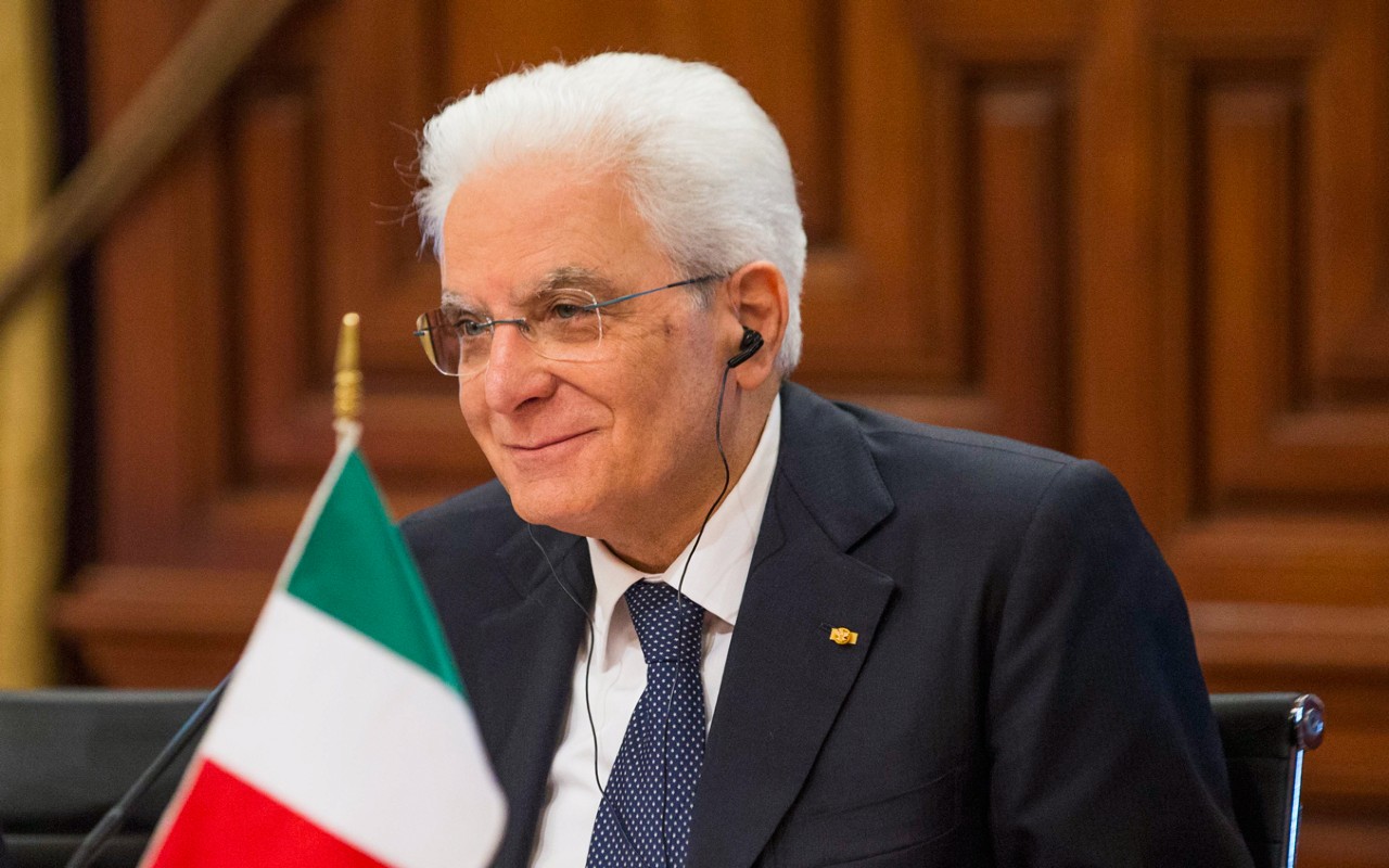 Presidente Sergio Mattarella gatti