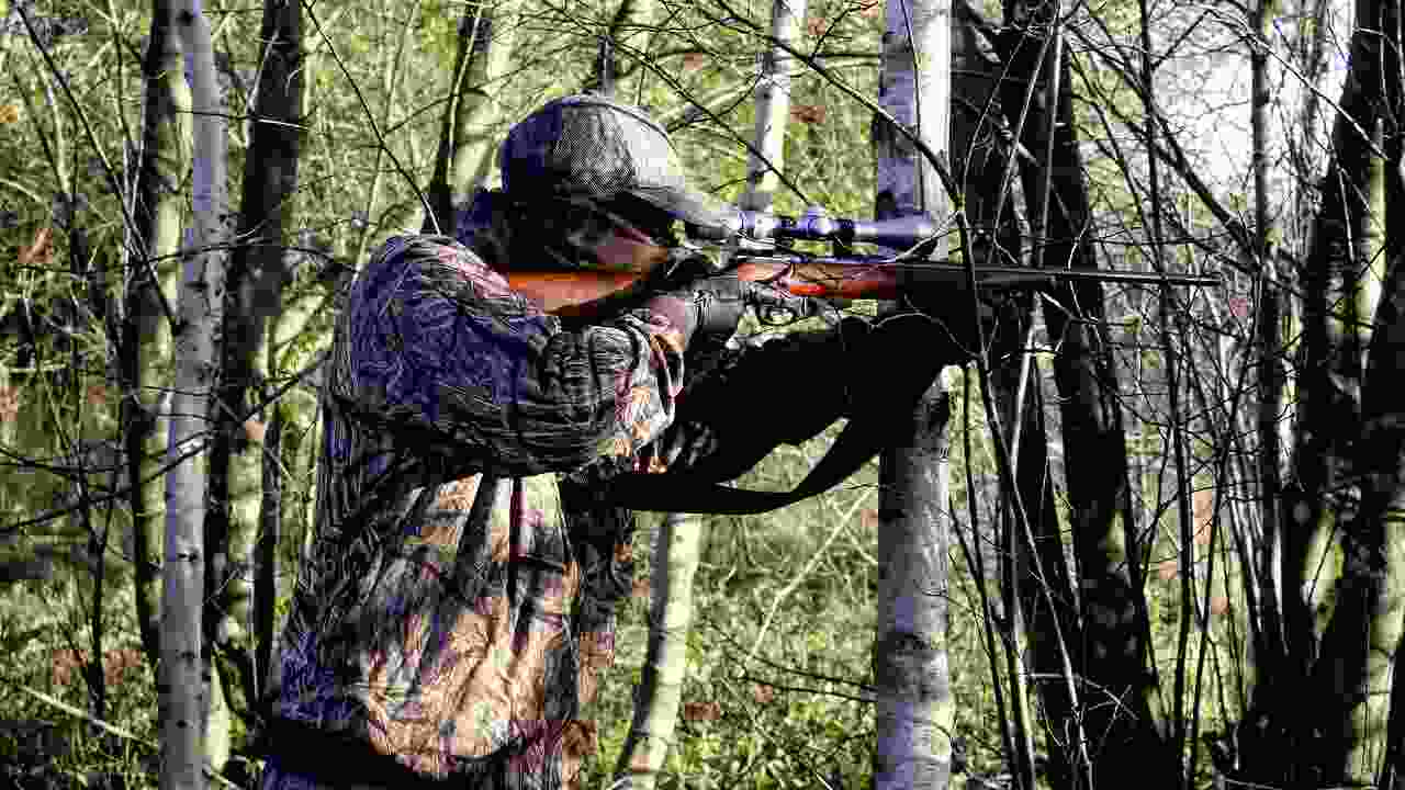 caccia arma truccata