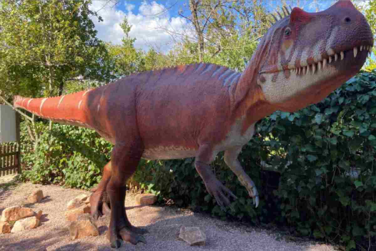 Dinosauro al Parco Zoo di Falconara