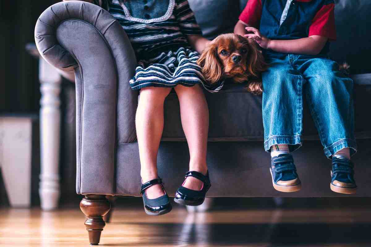 Città italiana più cani meno bambini