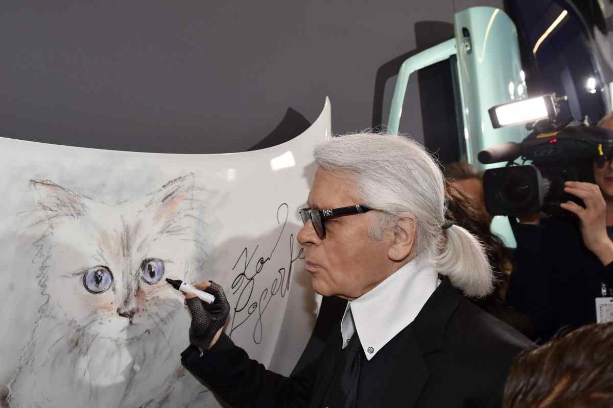 Karl Lagerfeld gatta Choupette