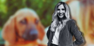 Lorella Cuccarini cane Coco
