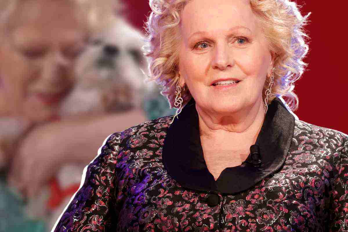 katia ricciarelli cane ciuffy foto