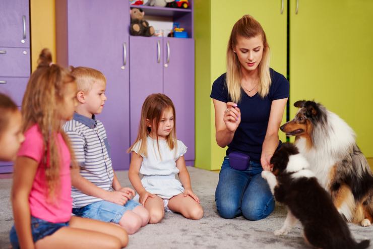 Pet therapy: gli effetti positivi in ambito didattico