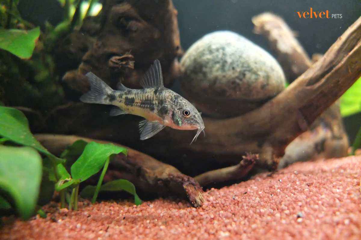 pesciolino nell'acquario