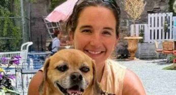 Percorre 4.700km per creare il disegno GPS più grande al mondo: “Così ricordo il mio cane Slinky”
