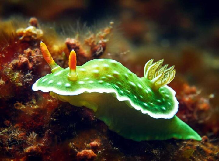 La sorprendente lumaca di mare che fa fotosintesi come una pianta