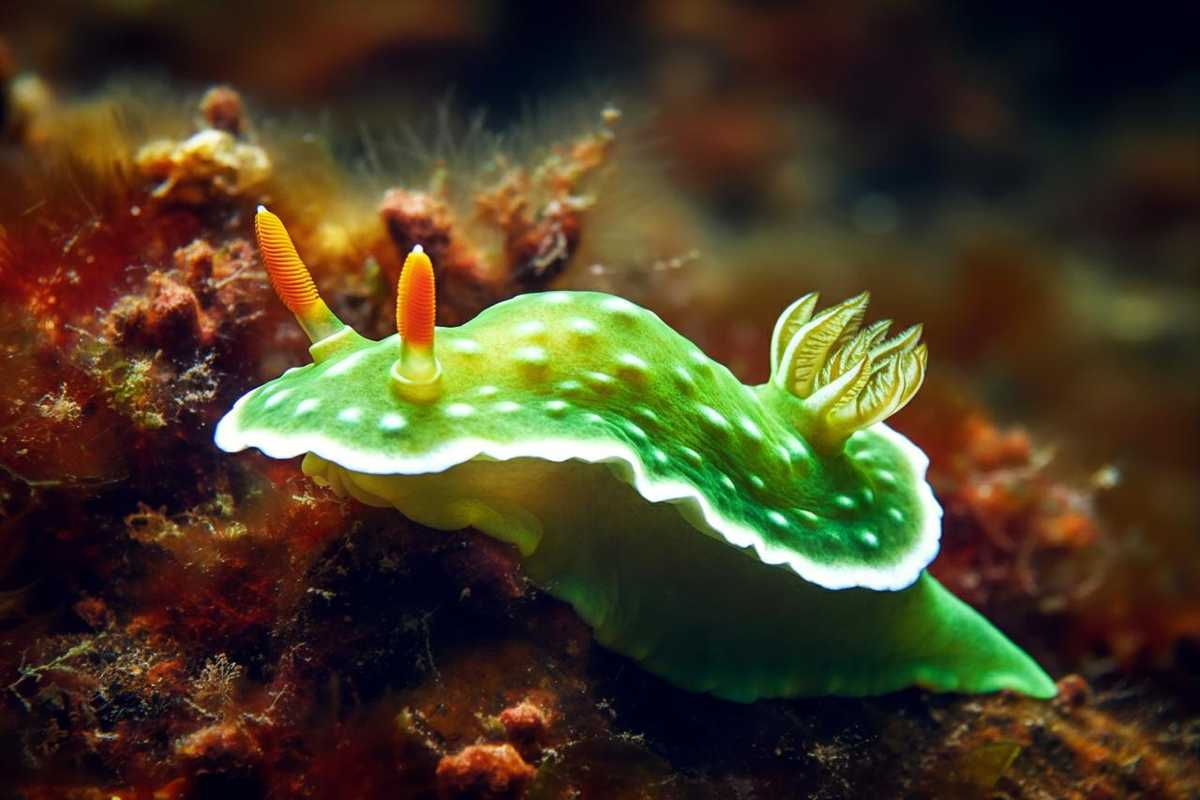 La sorprendente lumaca di mare che fa fotosintesi come una pianta