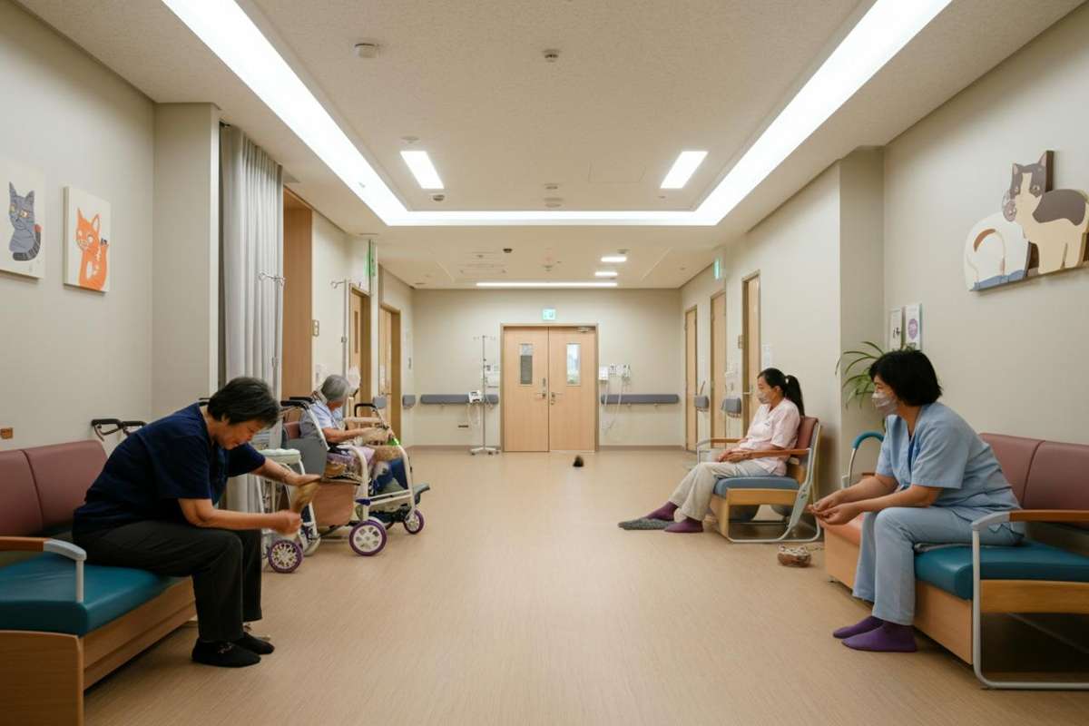 Artù e Camomilla: i gatti che portano conforto ai pazienti in neurologia a Piacenza