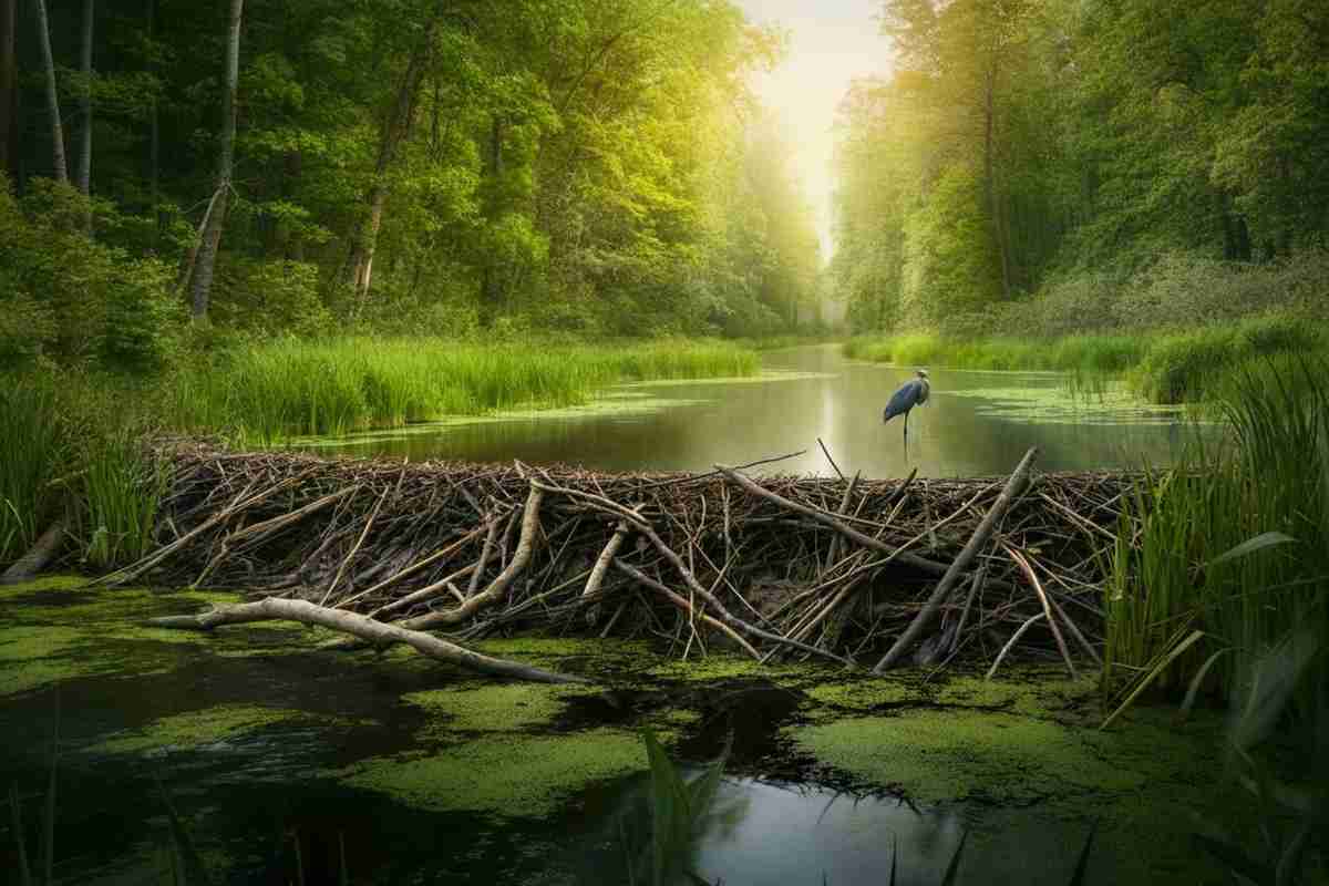 Castori in Repubblica Ceca: come una diga naturale salva oltre 1 milione di euro