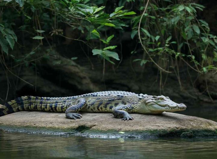 Il coccodrillo siamese che sorprende il mondo: ecco il video virale del suo sole in Thailandia