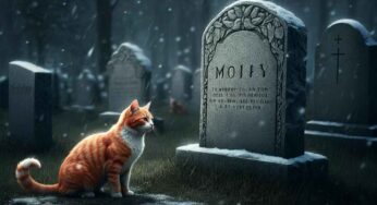 Il gatto fedele che ha vegliato per 7 anni sulla tomba del suo amico umano