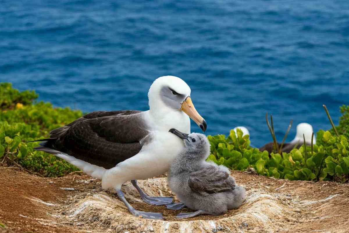 Il più anziano uccello selvatico del mondo diventa genitore a 74 anni: scopri le dolcissime immagini