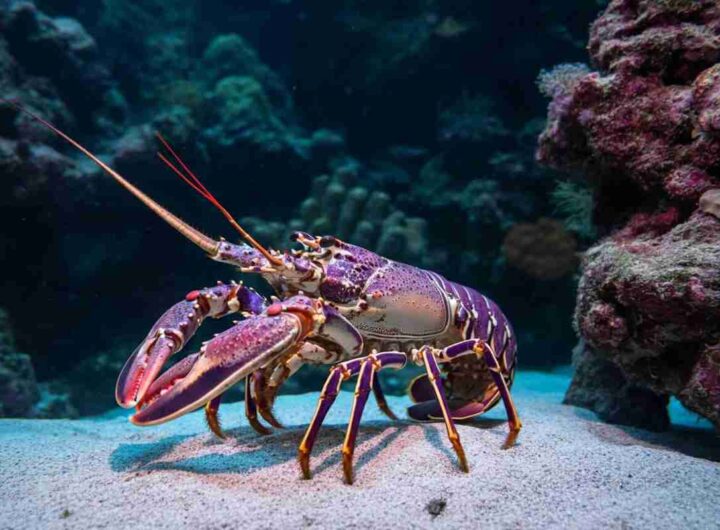 Un pescatore scopre una straordinaria aragosta Cotton Candy: un tesoro raro che si presenta una volta su 100 milioni