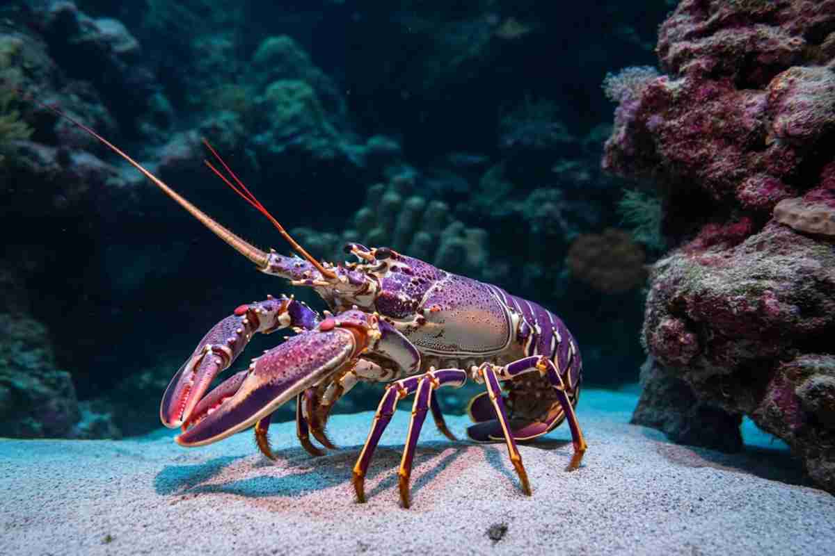 Un pescatore scopre una straordinaria aragosta Cotton Candy: un tesoro raro che si presenta una volta su 100 milioni