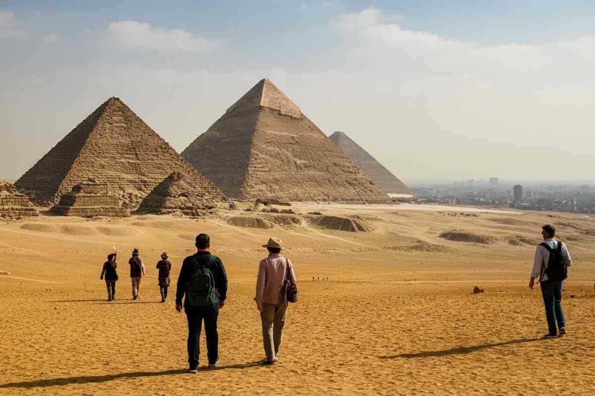 Airbnb dice addio ai giri in cammello alle Piramidi di Giza