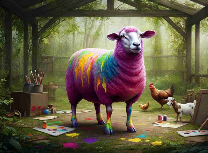 Caccia alla pecora artista: offerta una ricompensa di 62mila euro per ritrovarla