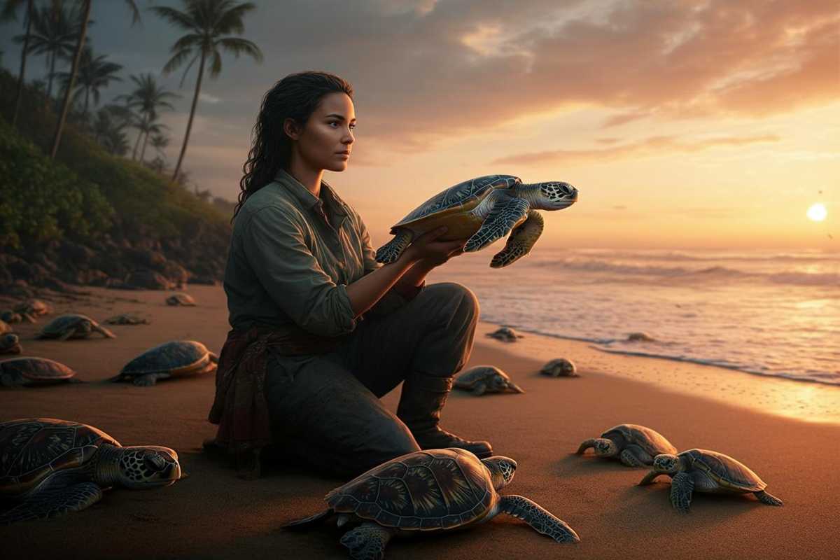 Da pilota a custode degli oceani: la straordinaria vita di Ila Fox Loetscher, la signora delle tartarughe