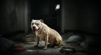 La commovente vicenda di Aaron, il cane che ha pagato a caro prezzo la sua lotta contro la fame
