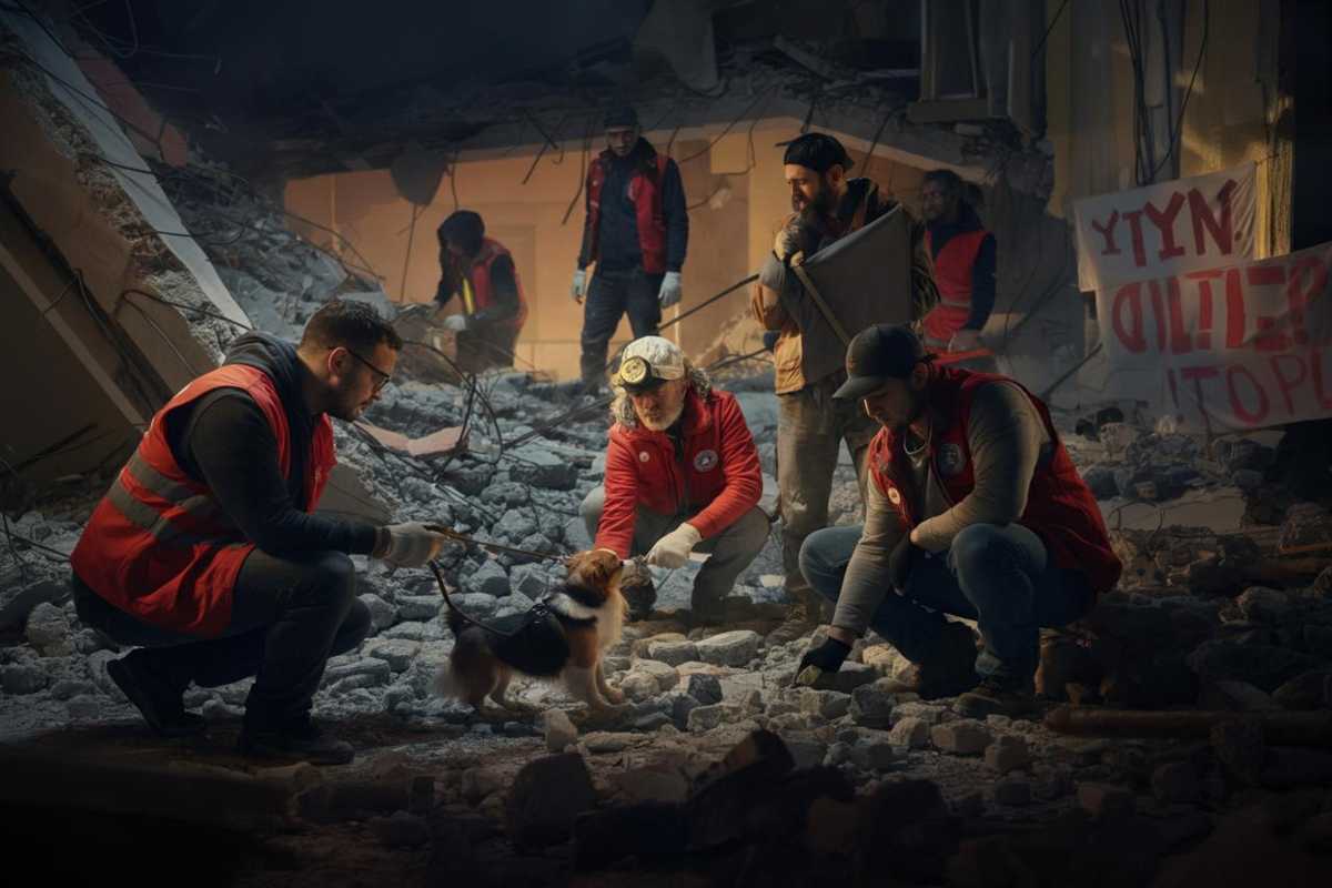La disperata ricerca di Samira, la cagnolina salvata dalle macerie a Bari
