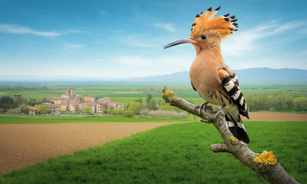 Le prime upupe tornano in Italia: un segnale di primavera dopo un lungo viaggio dall'Africa