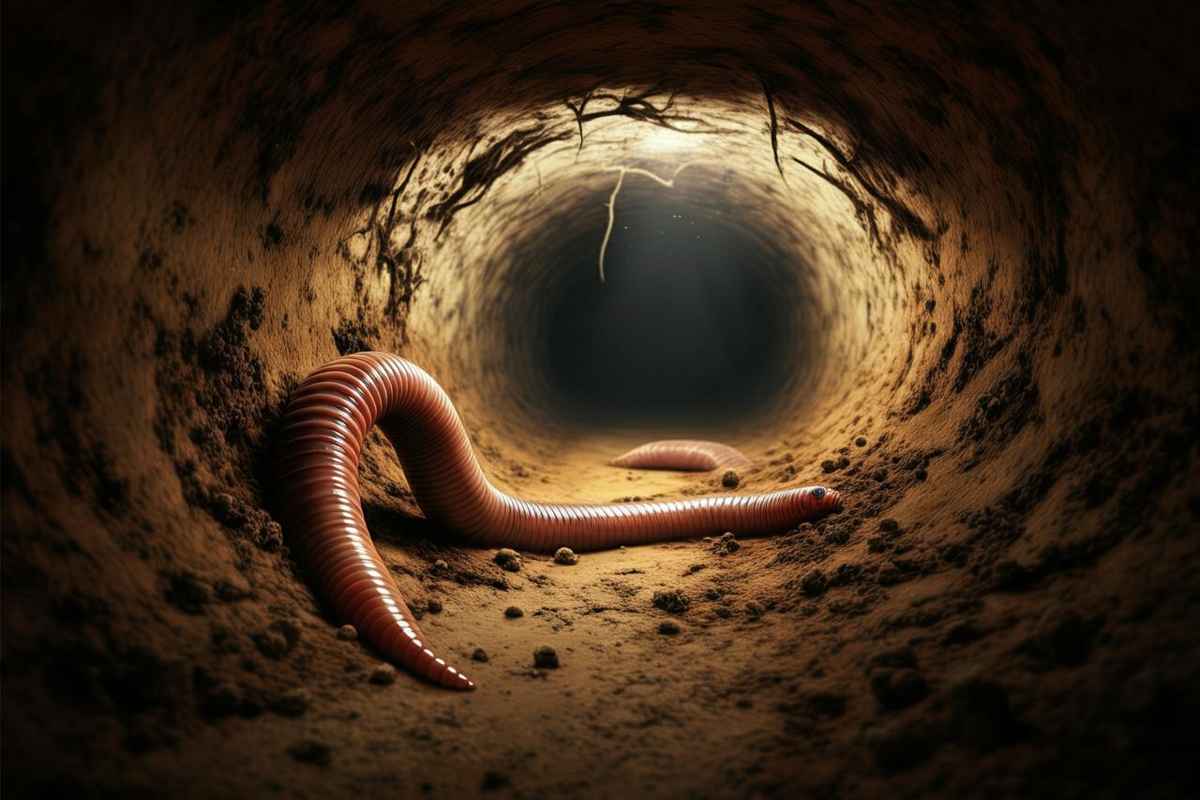 Scoperto un lombrico gigante di 3 metri nel sottosuolo australiano: un'incredibile meraviglia della natura