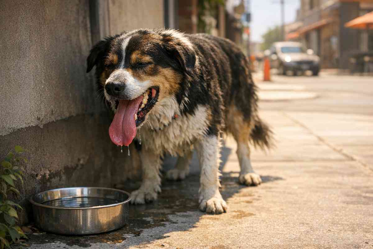Caldo e cani, tutti i rischi dell'estate: dai primi segnali al colpo di calore