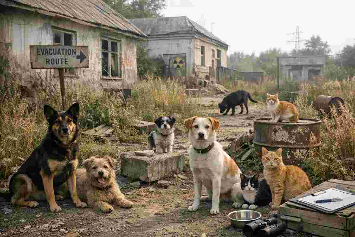 Cani e gatti di Chernobyl in adozione: cosa dice la scienza sulla loro radioattività