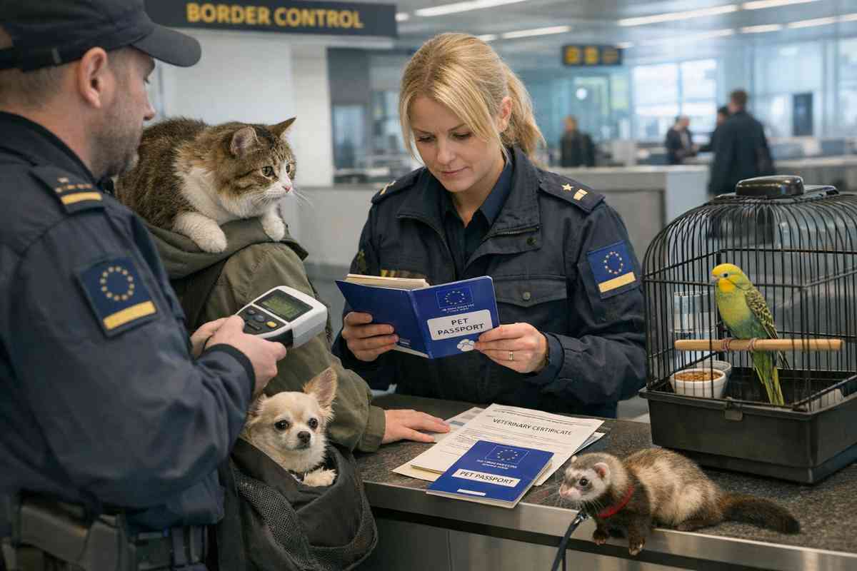 Dai furetti agli uccelli domestici, le norme meno note per chi entra o rientra nell’UE con un animale