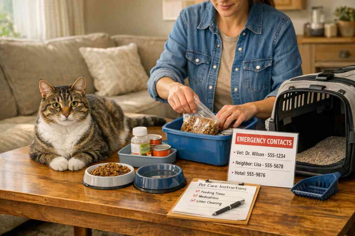 Lasciare il gatto a casa o in struttura: costi, documenti e piano d'emergenza
