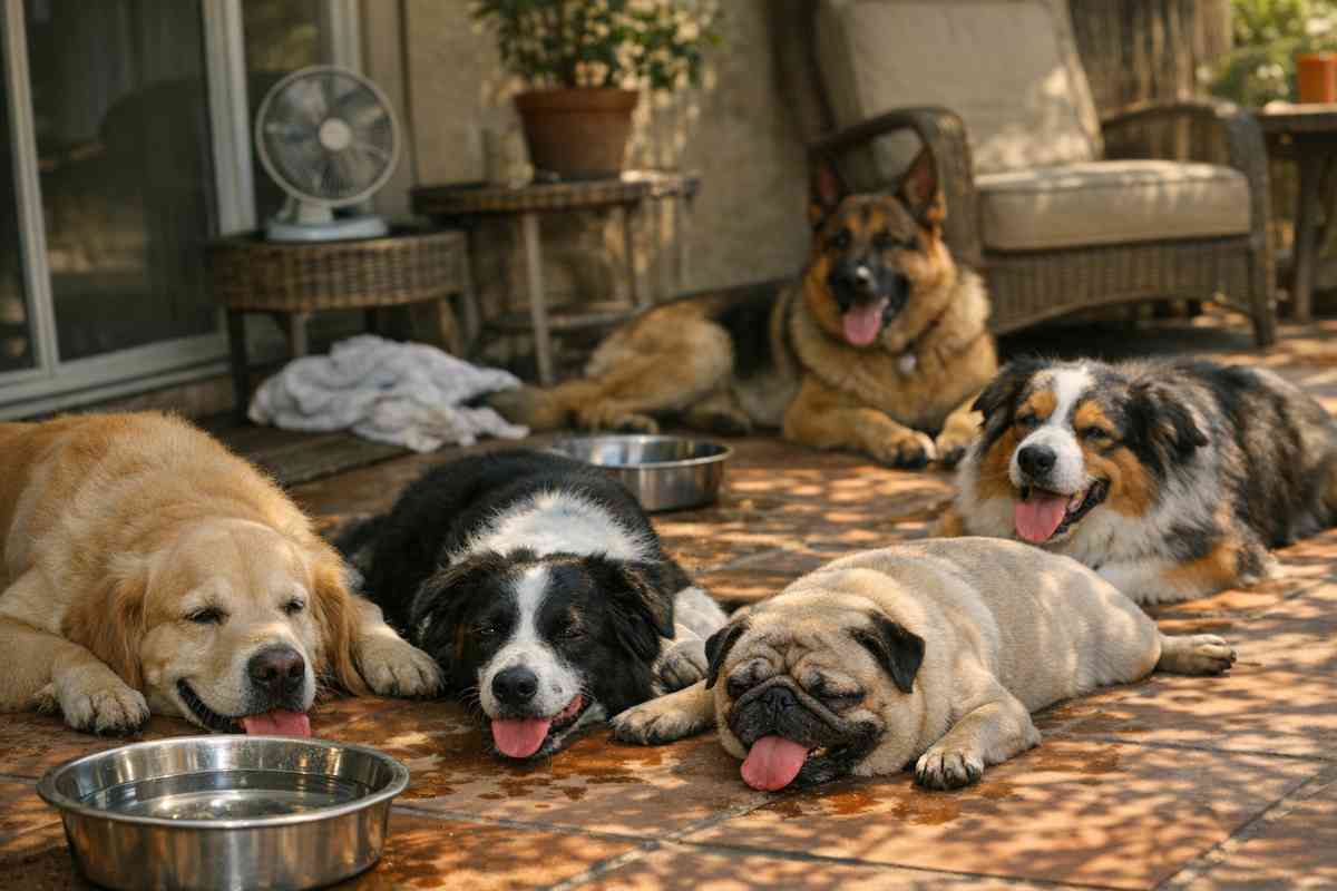 Le razze che soffrono di più l'afa e perché sono le più esposte