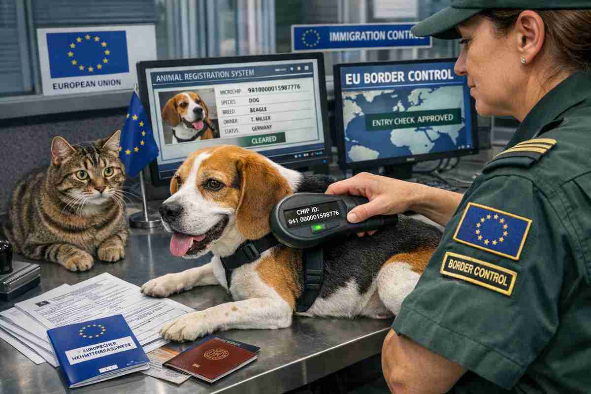 Microchip, banche dati e controlli alle frontiere: la stretta Ue contro traffici illegali e commercio opaco di cani e gatti