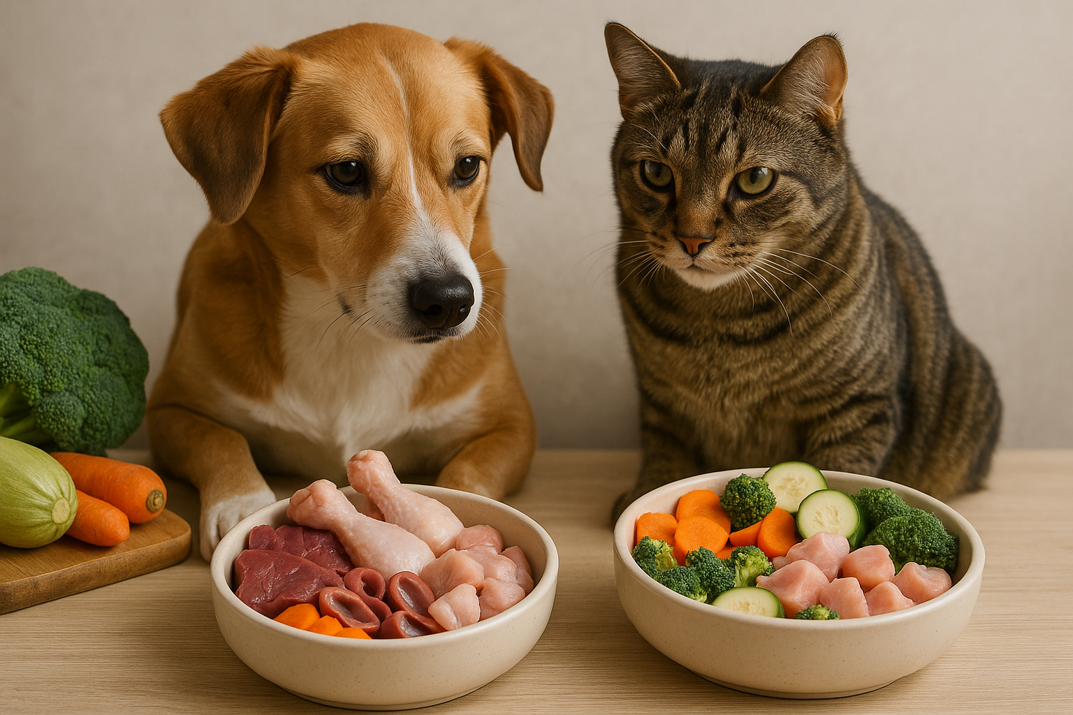 alimentazione naturale cani gatti — Alimentazione naturale per cani e gatti: cosa funziona davvero e cosa è solo marketi