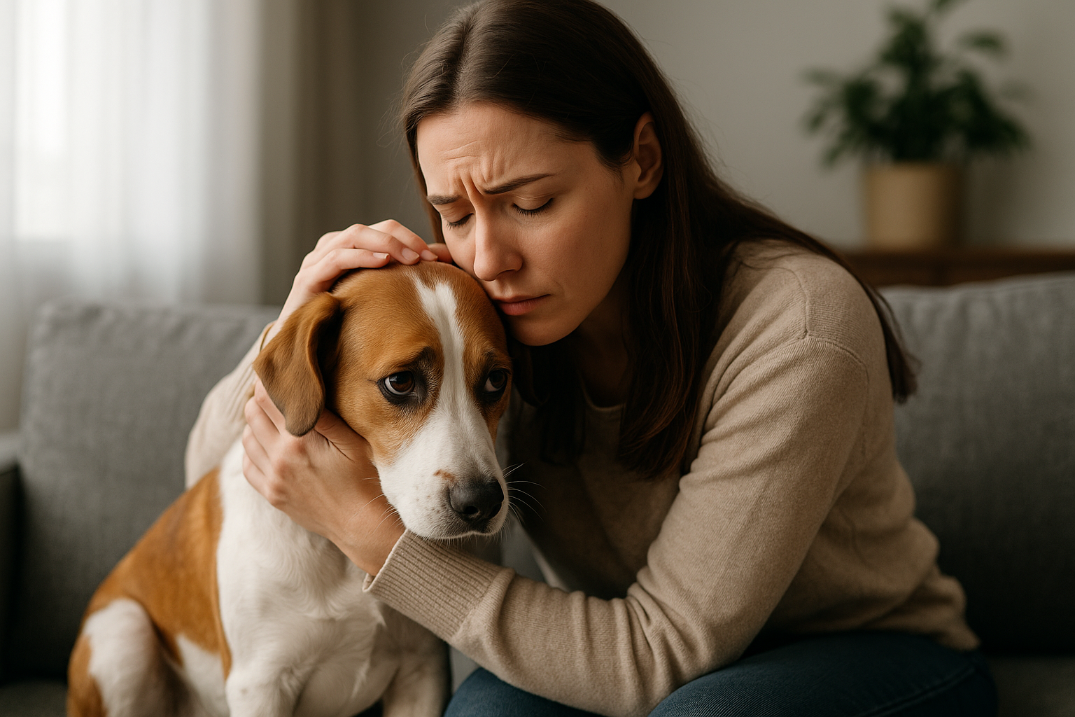 ansia da separazione cani — Ansia da separazione nei cani: esercizi e strategie per aiutare il tuo compagno