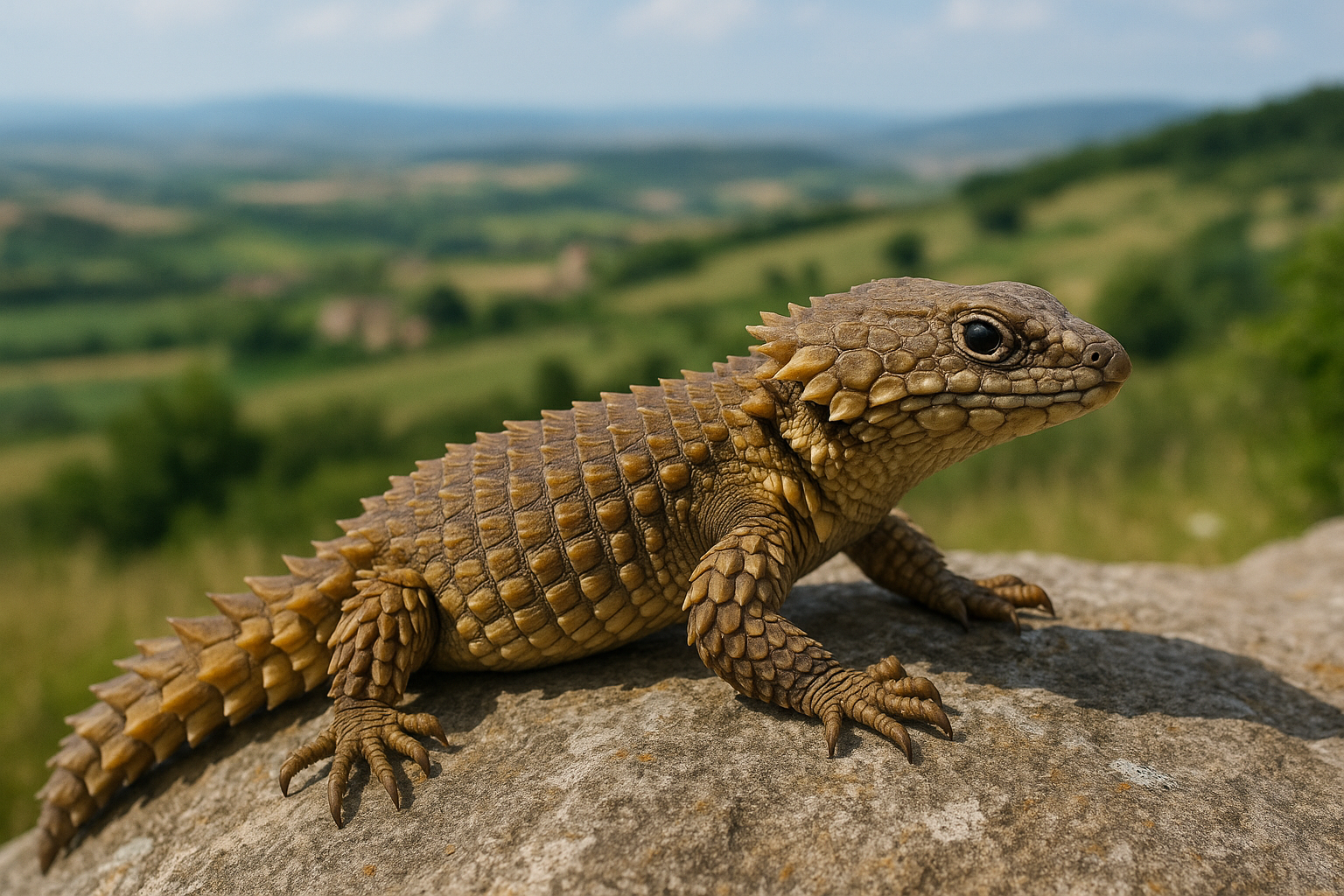 Lucertola armadillo in Italia: cosa dice la legge e come averla