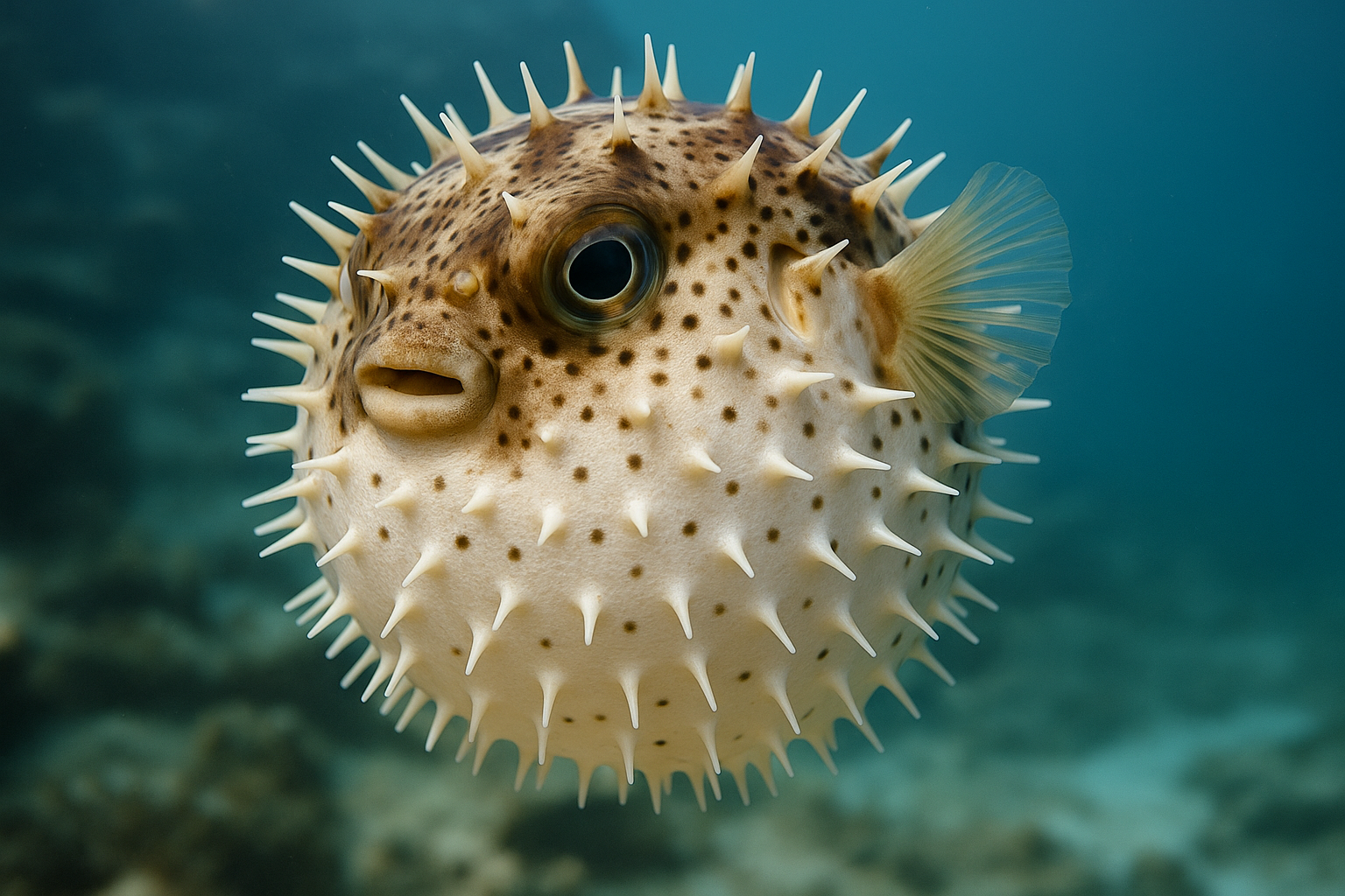 Pesce palla gonfio: quando è normale e quando preoccuparsi (2)