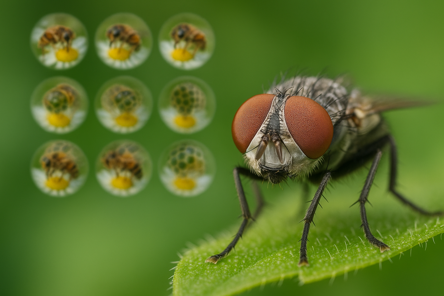 Gli occhi della mosca: come vede il mondo il tuo nemico estivo (2)