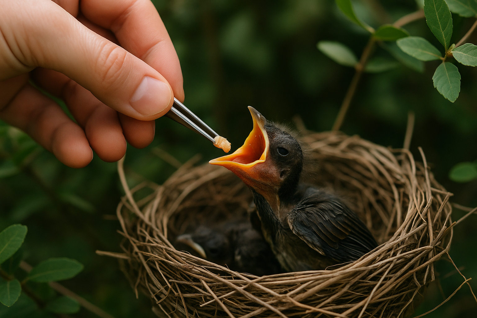 Come nutrire i piccoli uccellini: la guida completa per chi li trova (2)