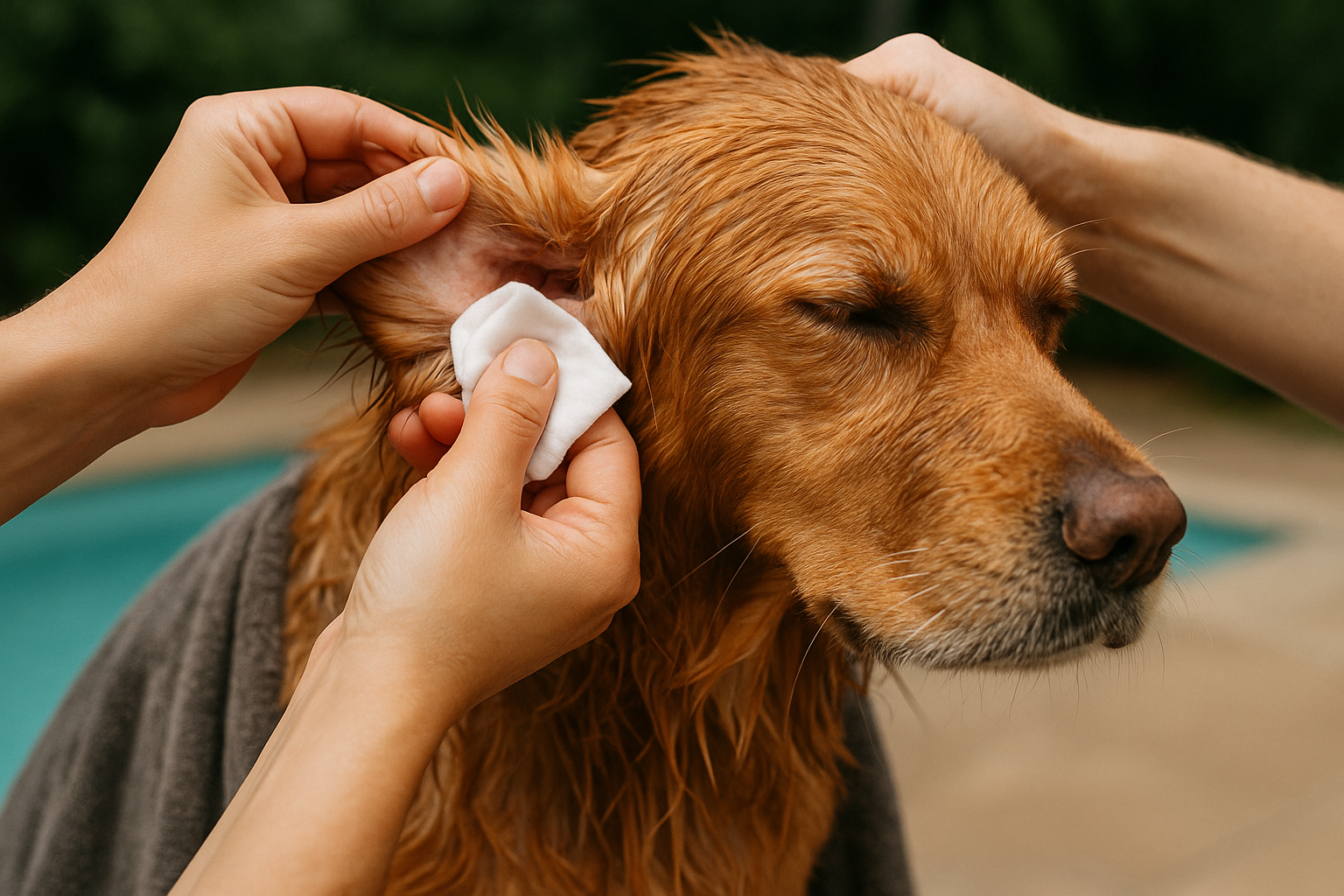 Otite nei cani dopo il bagno: cause, prevenzione e quando consultare il veterinario (2)