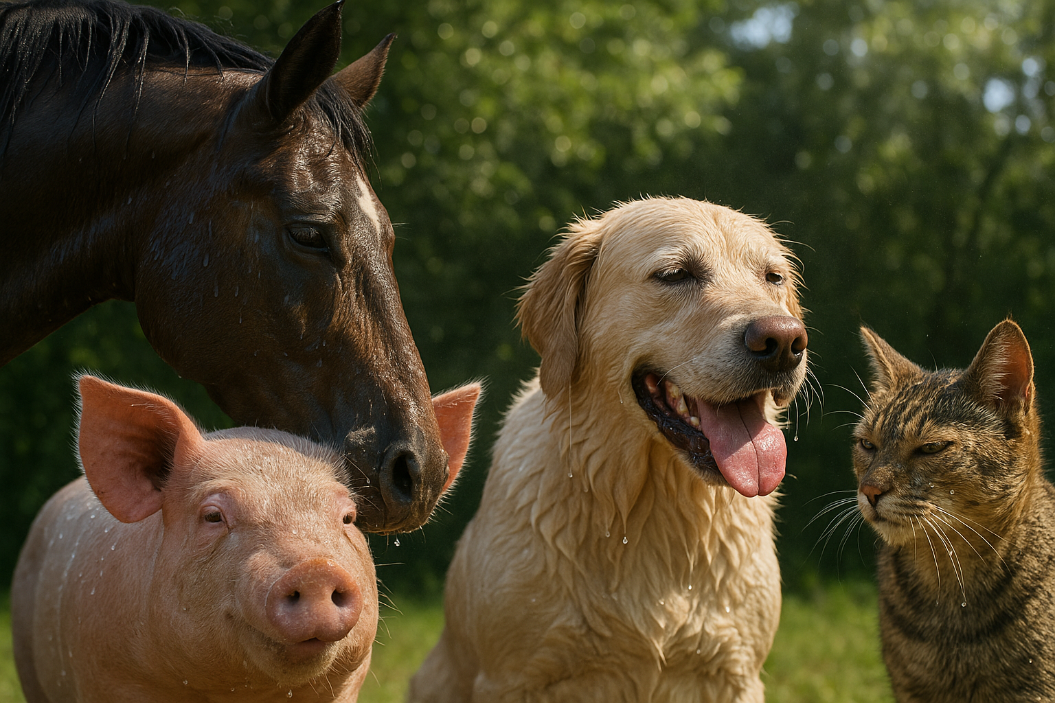 Come sudano gli animali (e perché non è come noi)