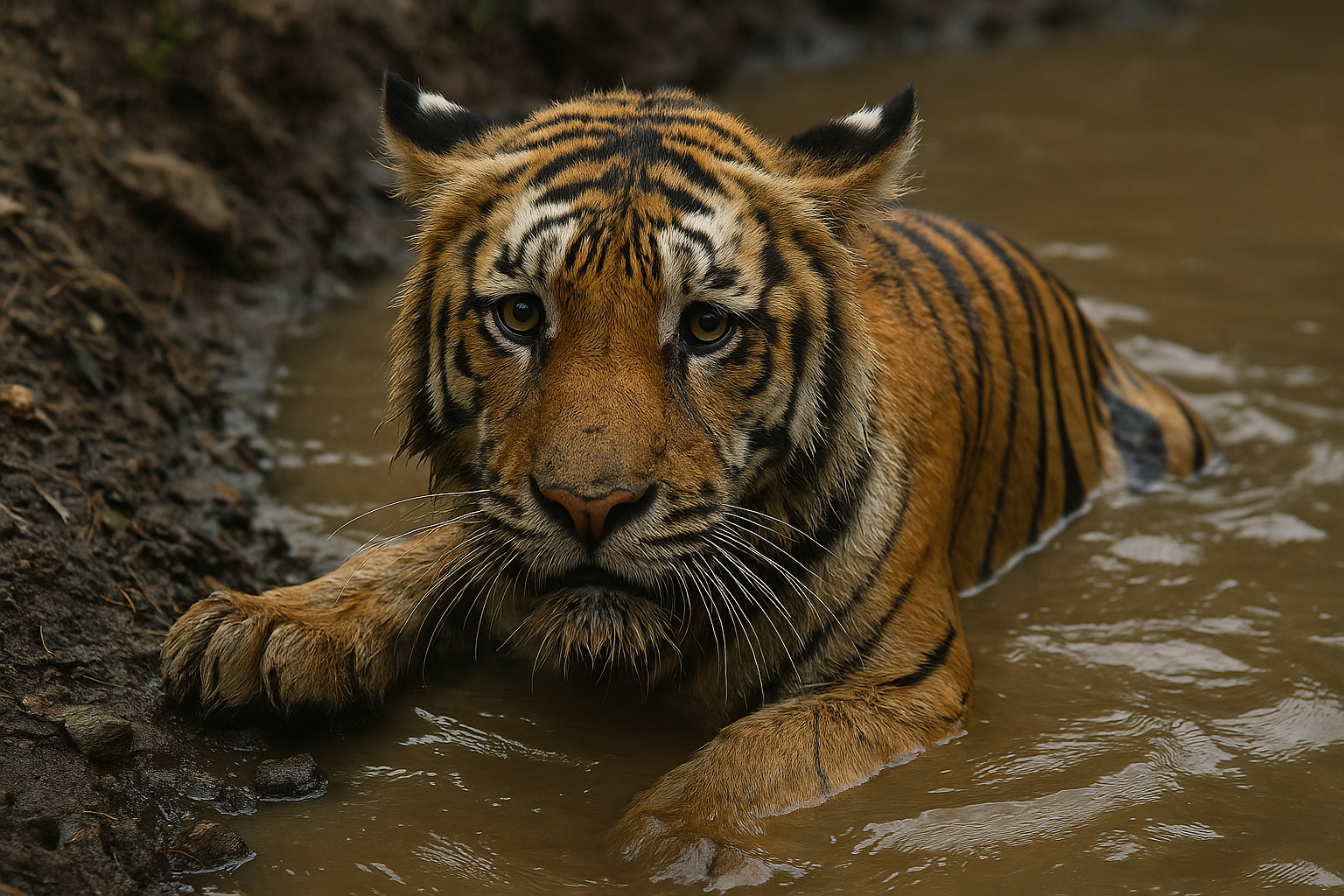 tigre in difficoltà — Quando la tigre è giù: come riconoscere e aiutare un felino in difficoltà