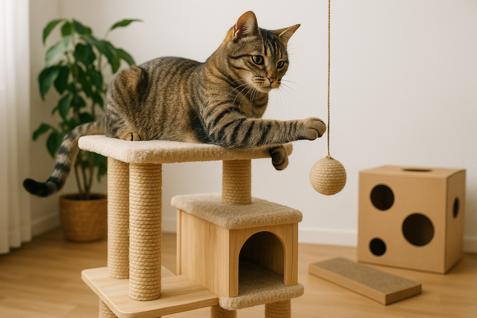 arricchimento ambientale gatti — Gatti indoor: come creare un ambiente stimolante e consapevole (2)